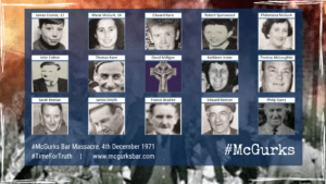 #McGurks Bar Massacre, 4th December 1971 Victims