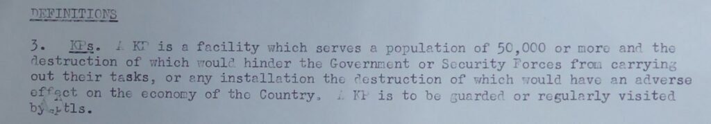 definition of key point type of cover for kp